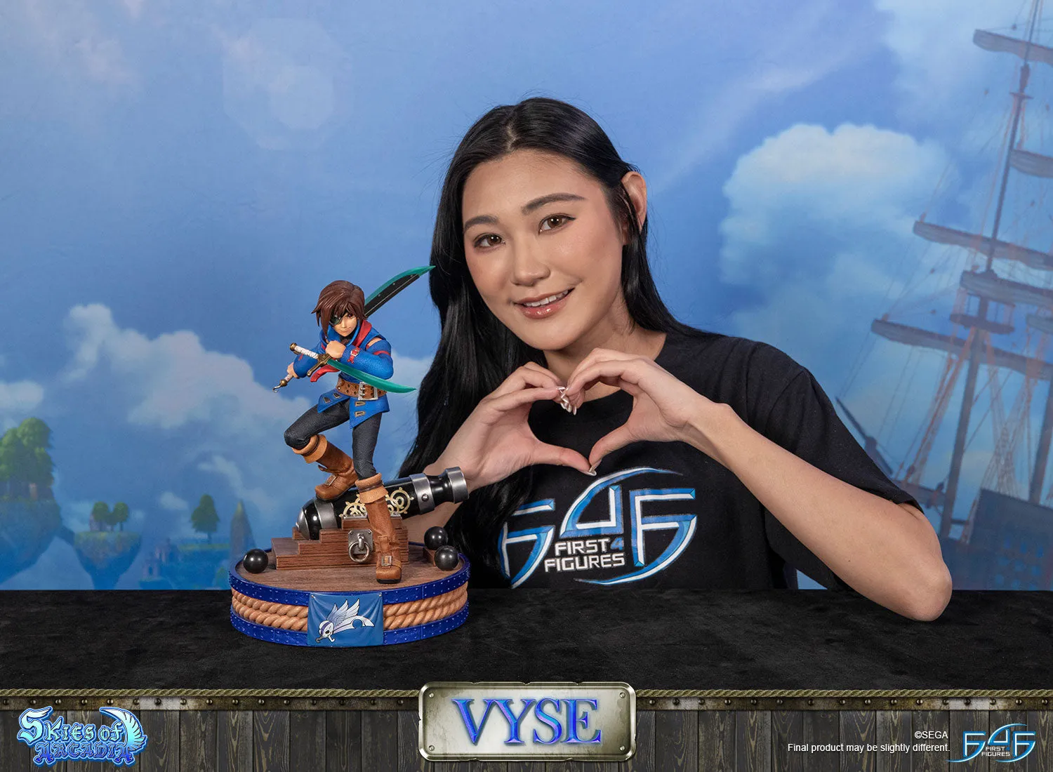 First 4 Figures Skies of Arcadia Vyse statuetă rășină