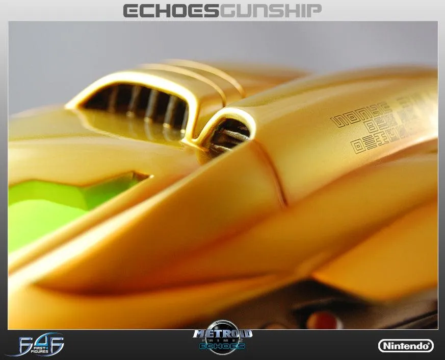 First 4 Figures Metroid Gunship machetă Echoes LED