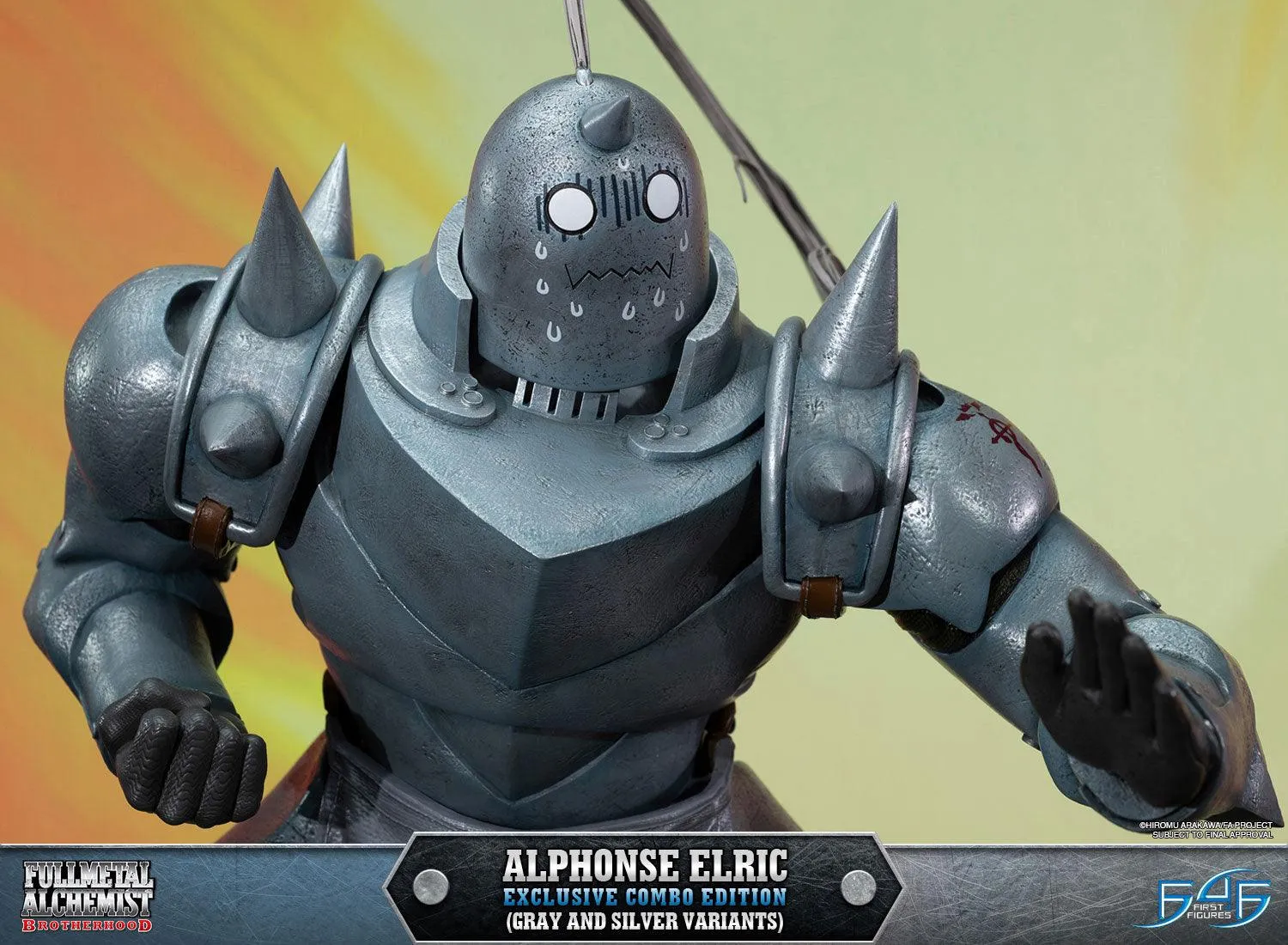 First 4 Figures Alphonse Elric Combo statuetă Exclusive Gray Silver