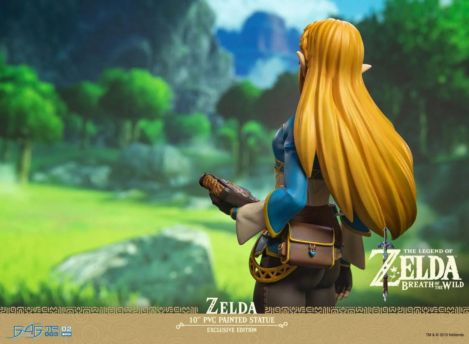 First 4 Figures Zelda Breath Wild Zelda Exclusive statuetă PVC LED