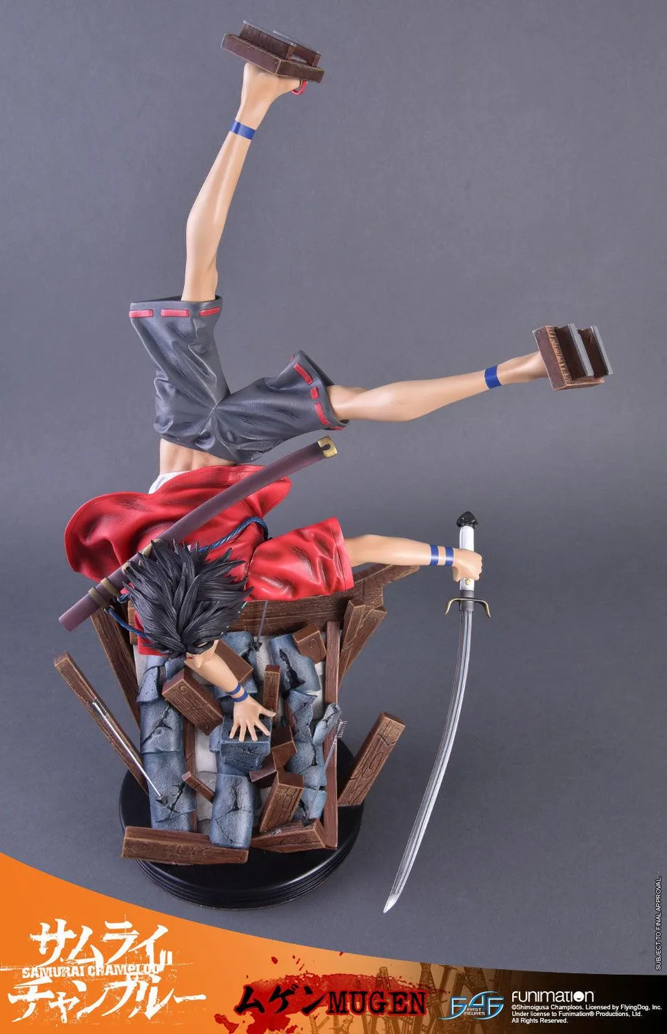 First 4 Figures Samurai Champloo Mugen statueta