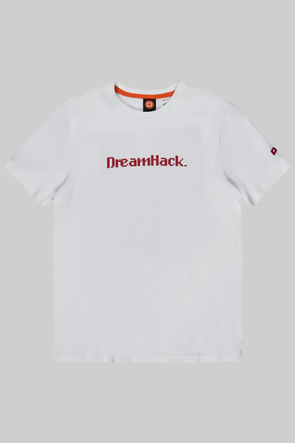 ESL Gaming DreamHack Pixel Grind Logo tricou alb bumbac